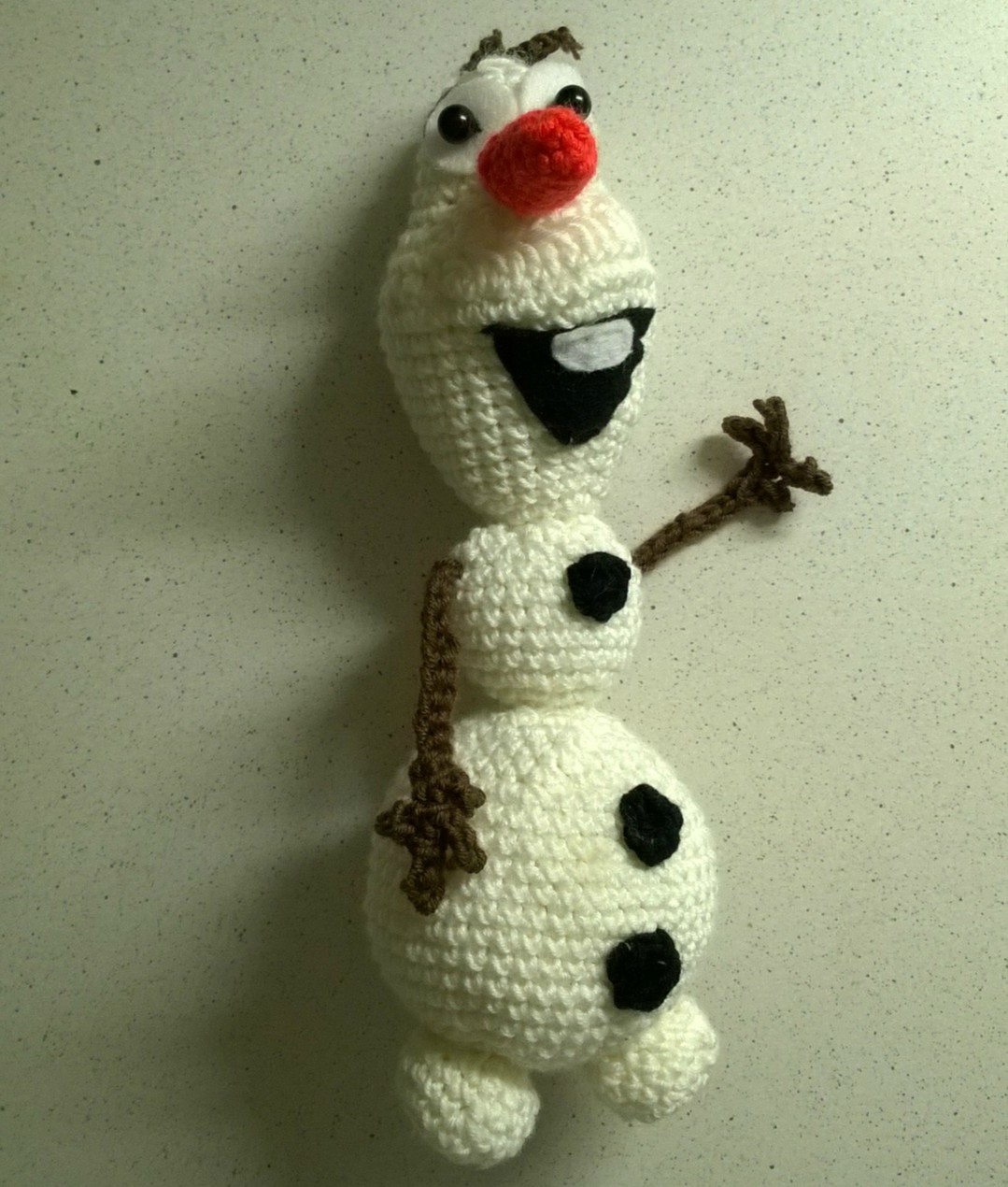 crochet olaf